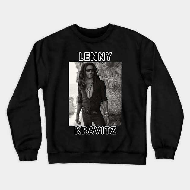 Lenny Kravitz Crewneck Sweatshirt by PlokadStories